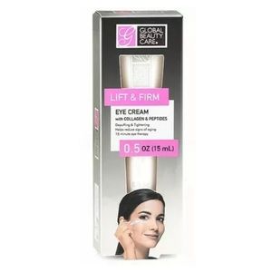 Lift & Firm Eye Cream w/Collagen and Peptides by Global Beauty Care